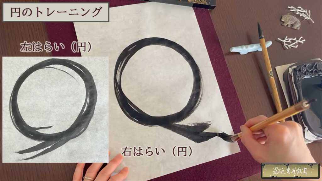 円のトレーニング